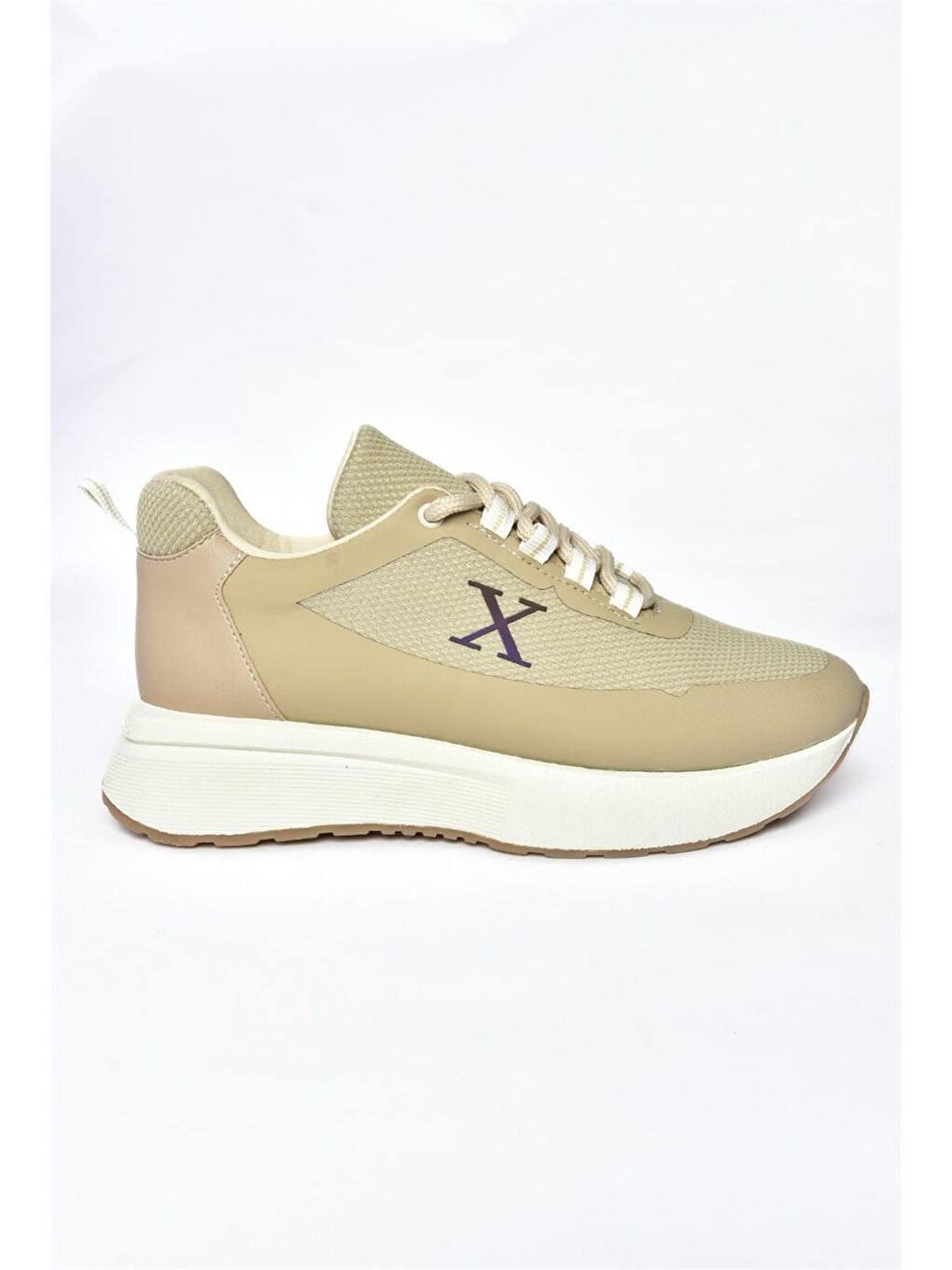 Fox Shoes Bej P848531504 Bej Kadın Sneakers - 2