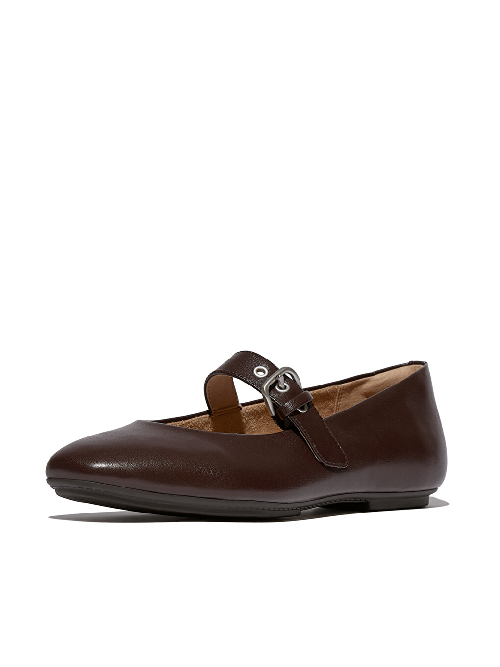 Kahverengi Kadın Babet E3D-090 / D07 DELICATO Soft Leather-4