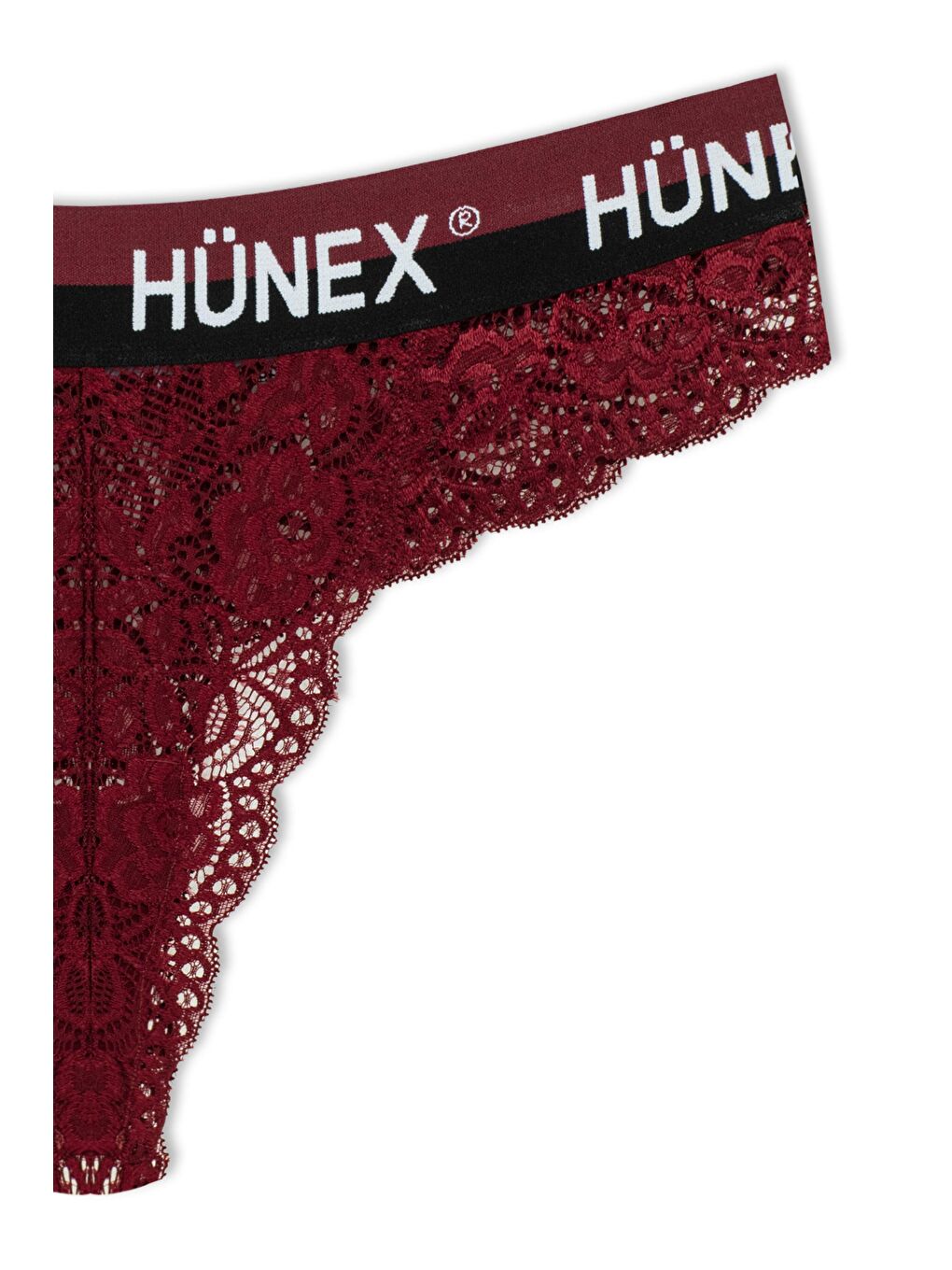 Karışık Dantelli Yazılı Lastik Tanga Kadın Külot 7'Li-10