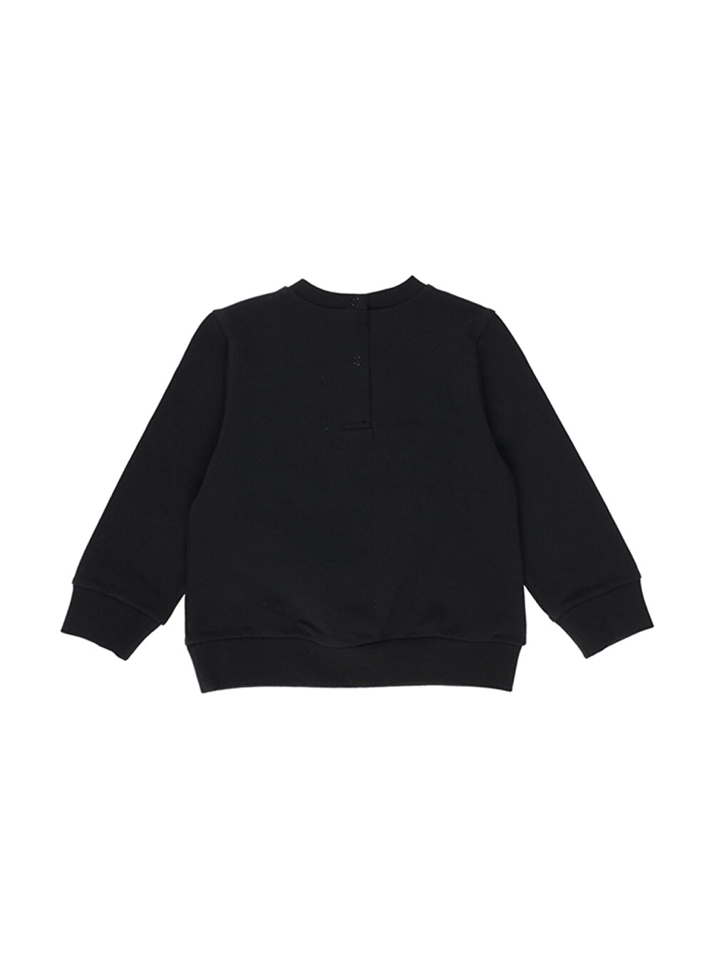 Kız Bebek Nakış Detaylı Siyah Sweatshirt-1