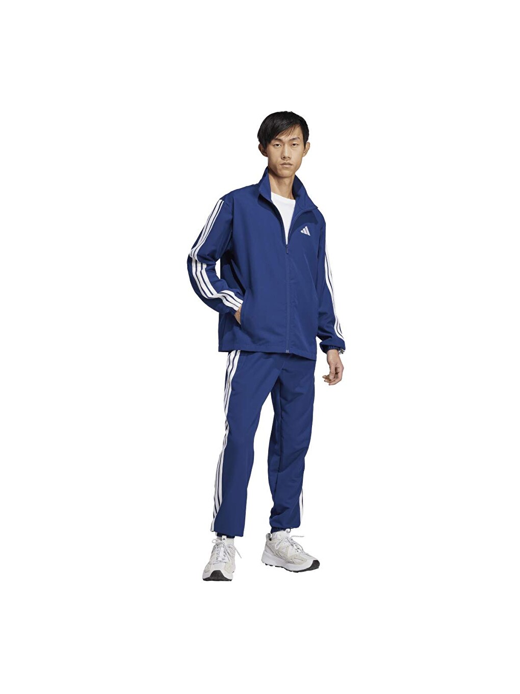3 Stripes Erkek Lacivert Eşofman Takımı-2