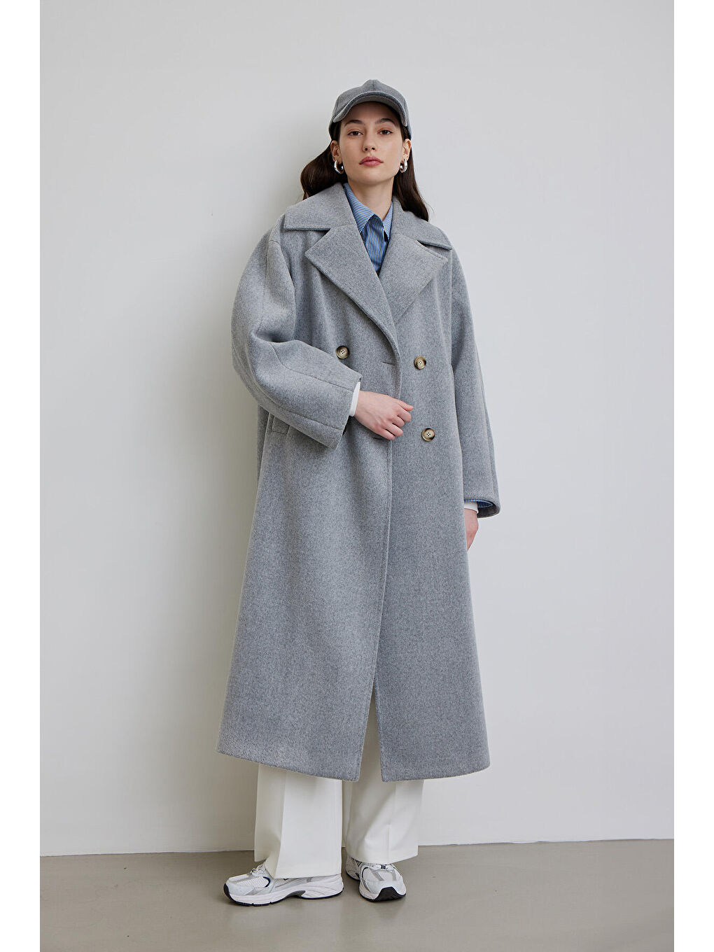 Alexa Premium Kruvaze Kaban Gri-6