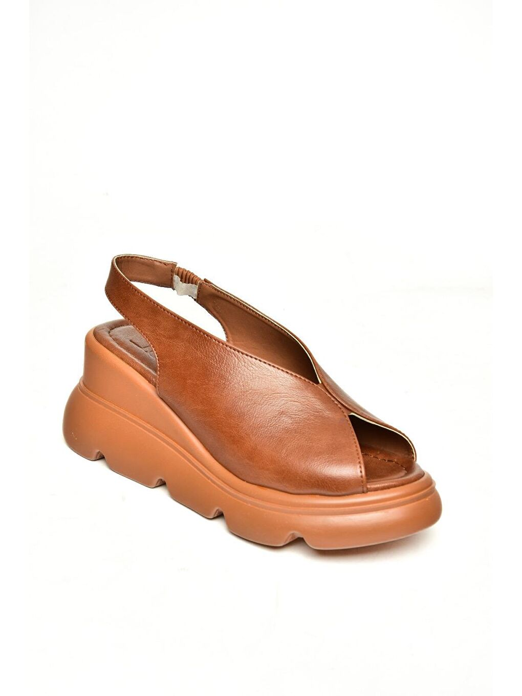 Kahverengi U3122550 Taba Kadın Sandalet