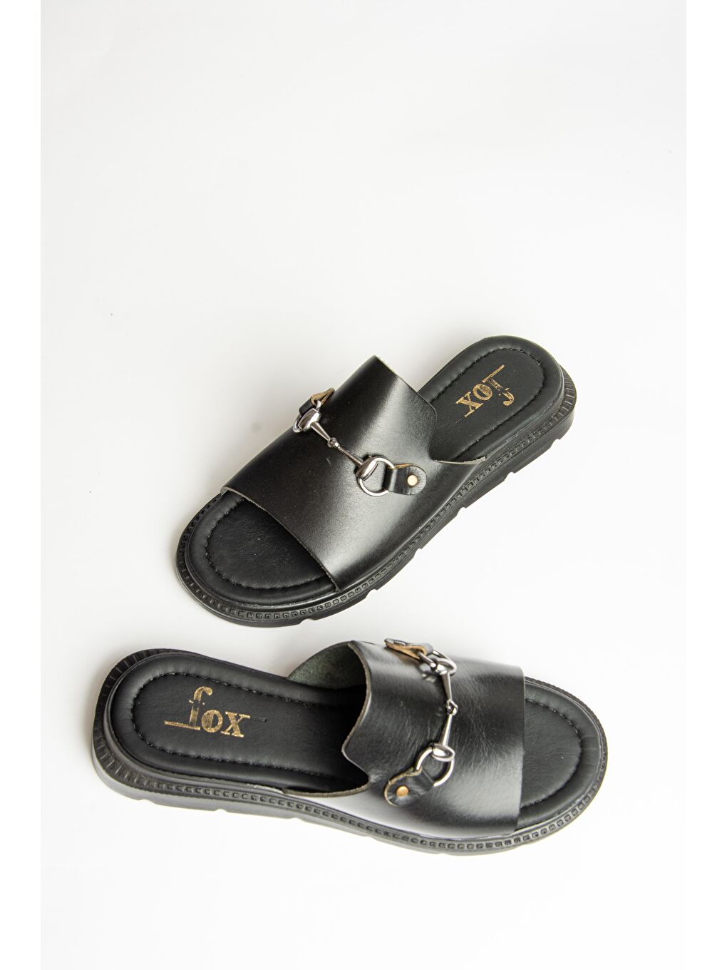 U2910993 Siyah Kadın Terlik-1