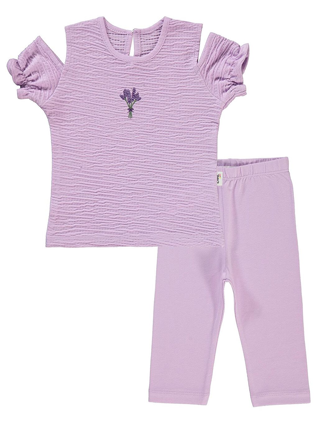 Baby Kız Bebek Takım 6-18 Ay Lila