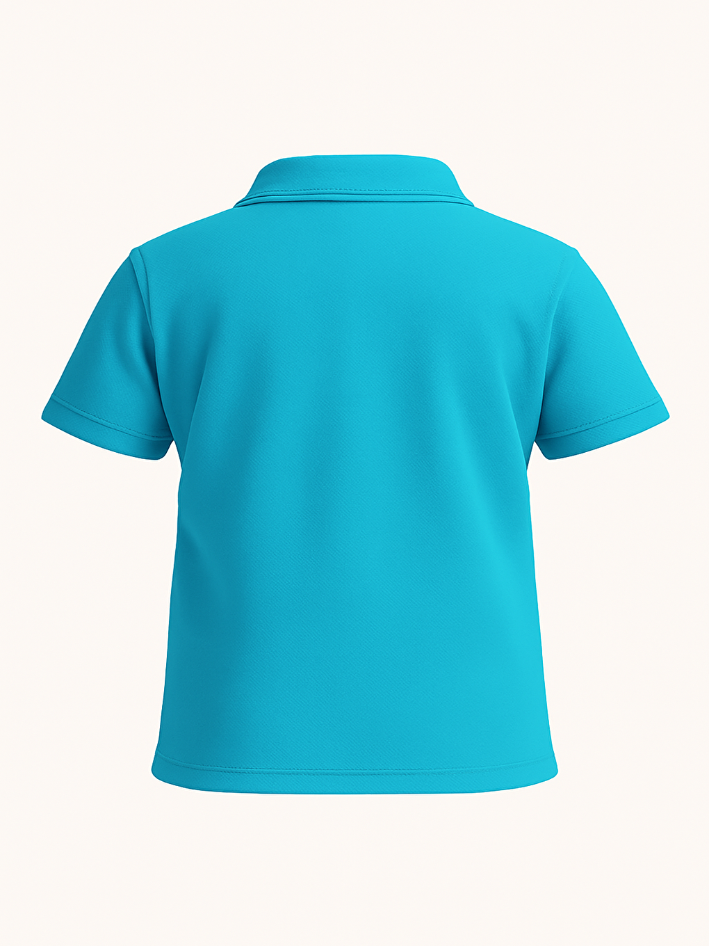 Turkuaz Kids Polo Yaka Basic Kısa Kollu Erkek Çocuk Tişört-1