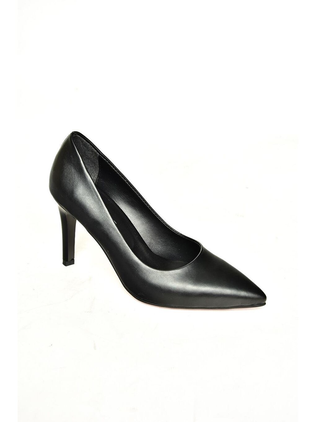 U6760820 Siyah Kadın Topuklu Ayakkabı-1