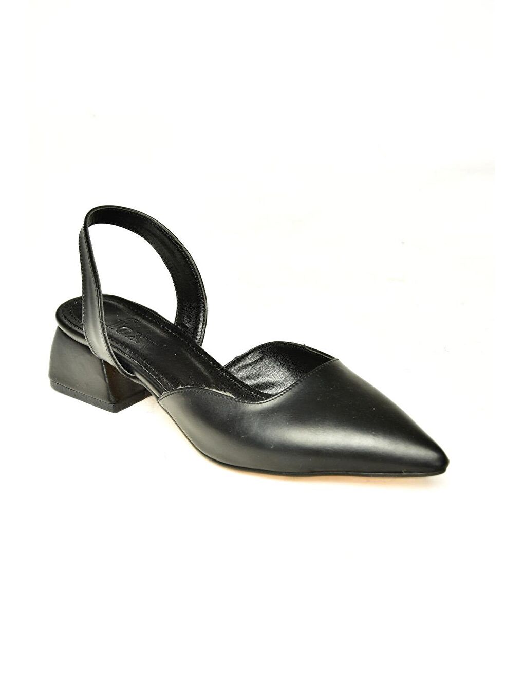 U9980111 Siyah Kadın Topuklu Ayakkabı-1