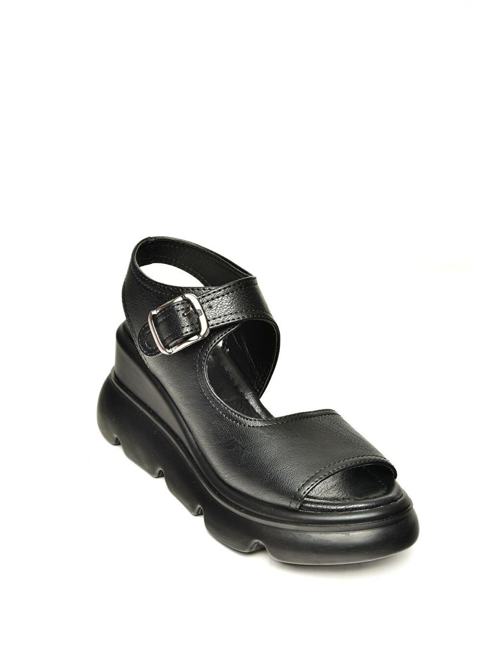 U3122522 Siyah Kadın Sandalet-1