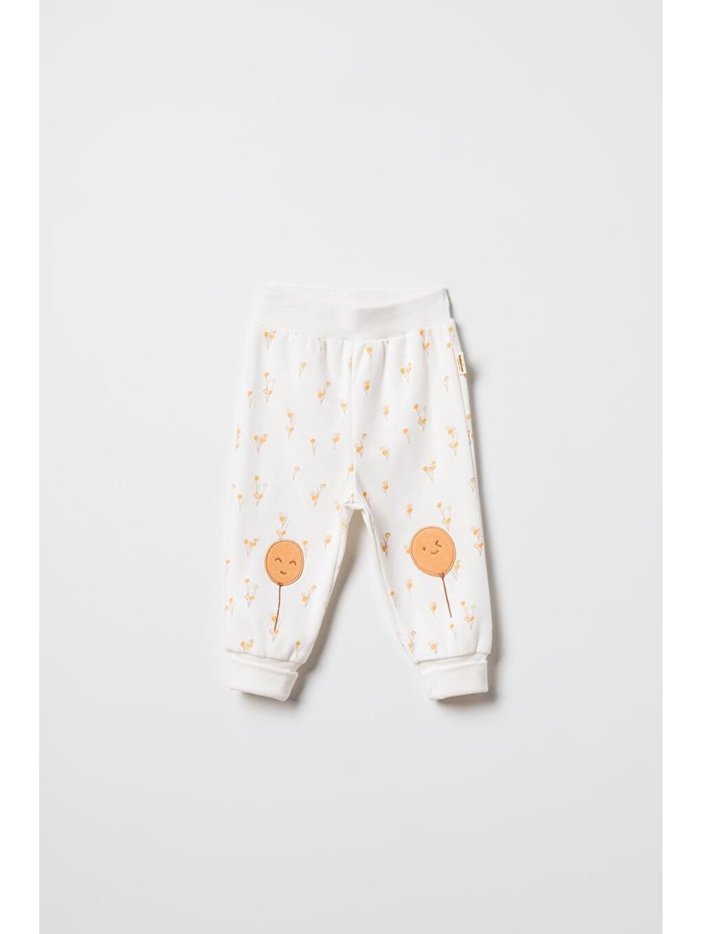 Ekru Bebek 2li Pantalon %100 Organik Pamuk , Bebek - Yenidoğan- Csy3056-1