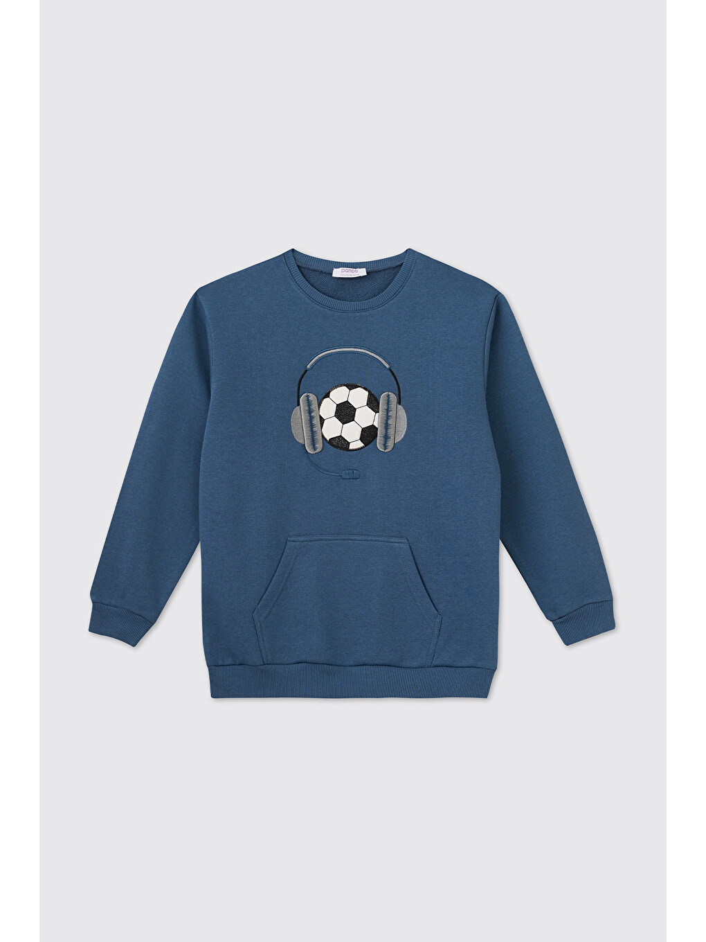 Erkek Çocuk İndigo Sweatshirt