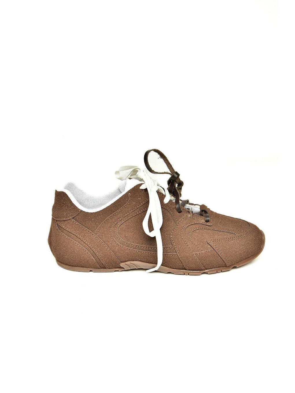 U8461440 Kahverengi Kadın Sneakers