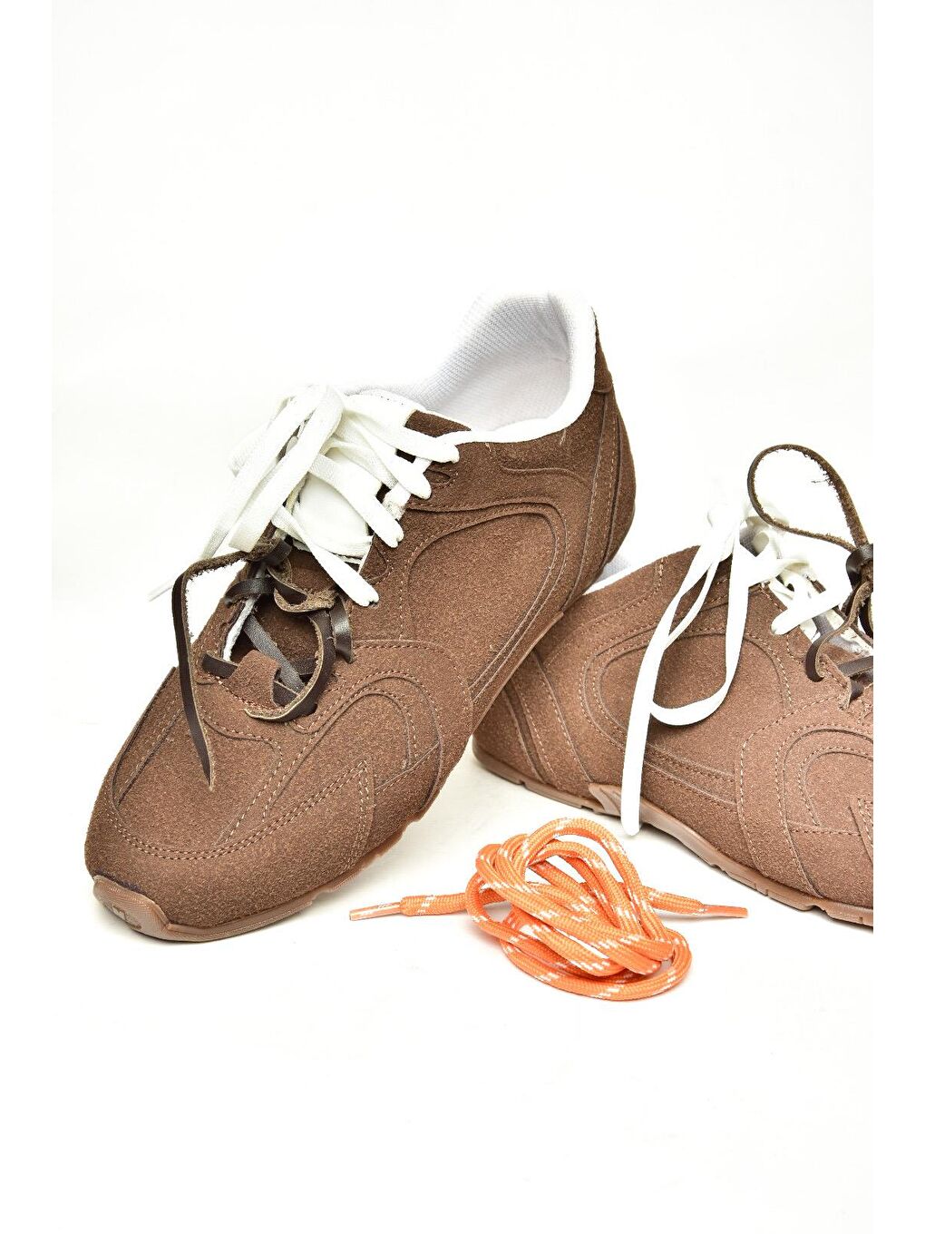 U8461440 Kahverengi Kadın Sneakers-2