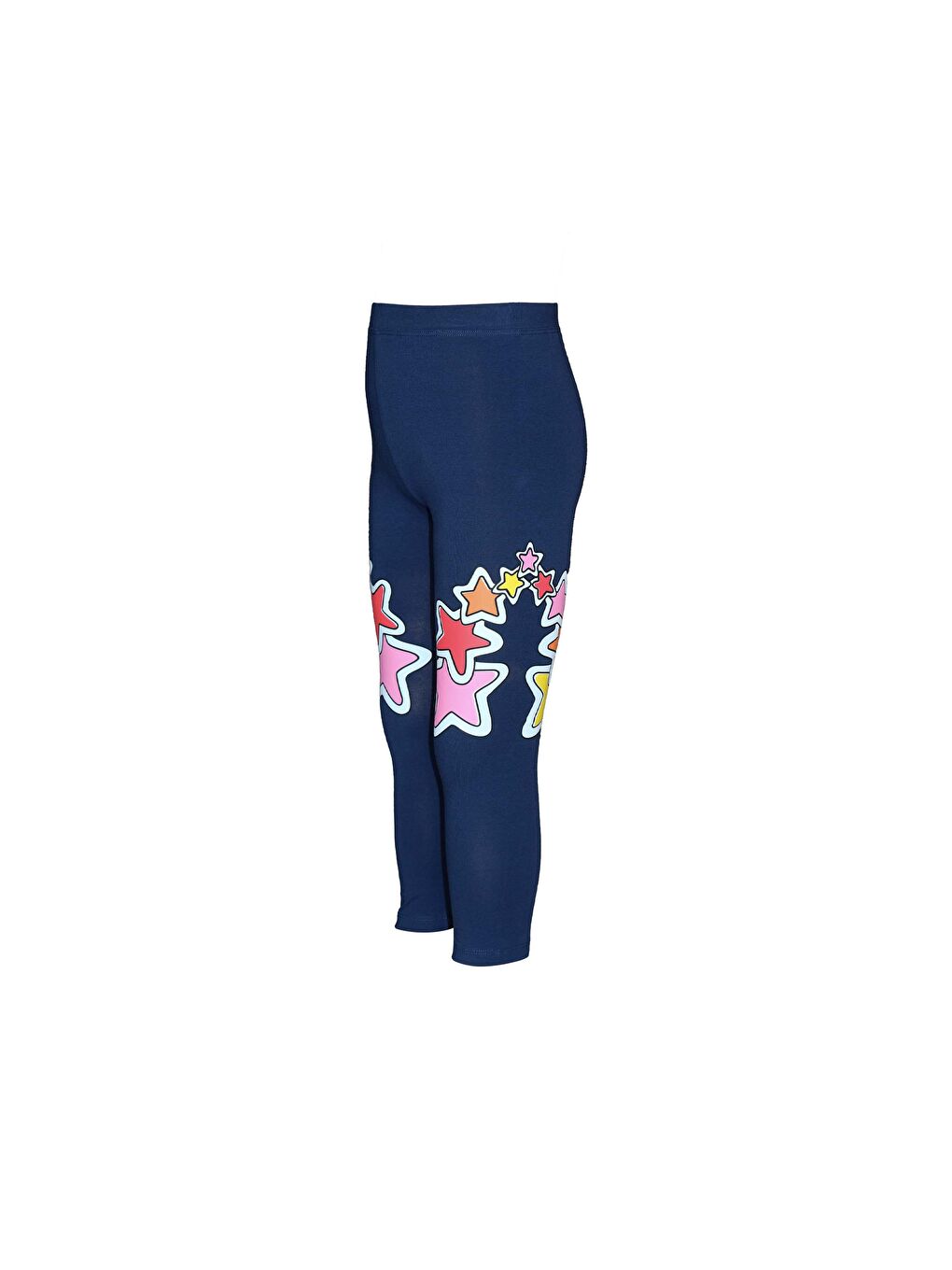 Açık Lacivert Kuyruklu Yıldız Baskılı Süprem Tayt-1