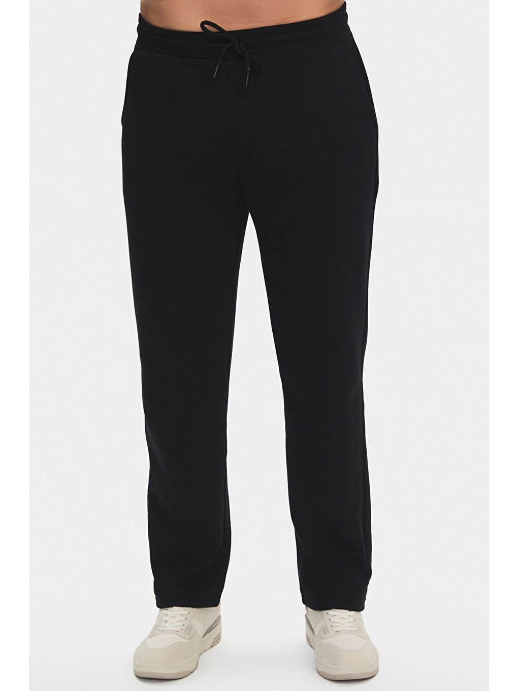 Siyah Erkek Regular Fit Eşofman-4