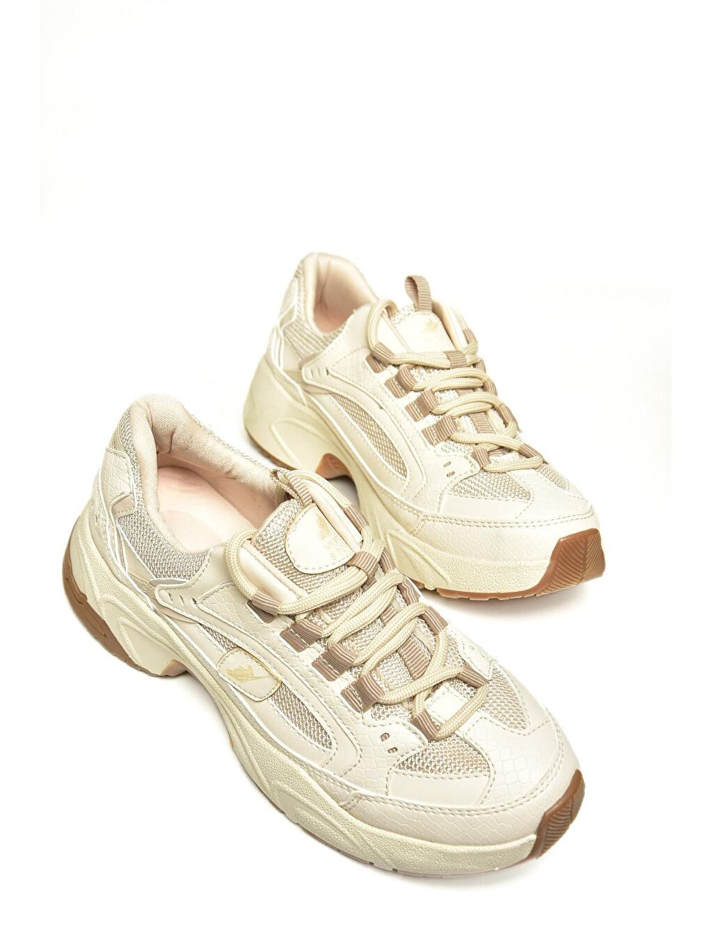 U3124142 Bej Kadın Sneakers-2