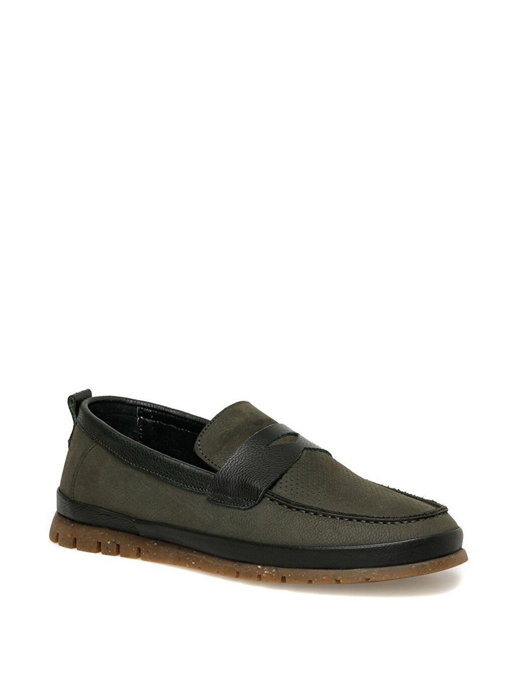 BLOOM 3FX Haki Erkek Loafer-2