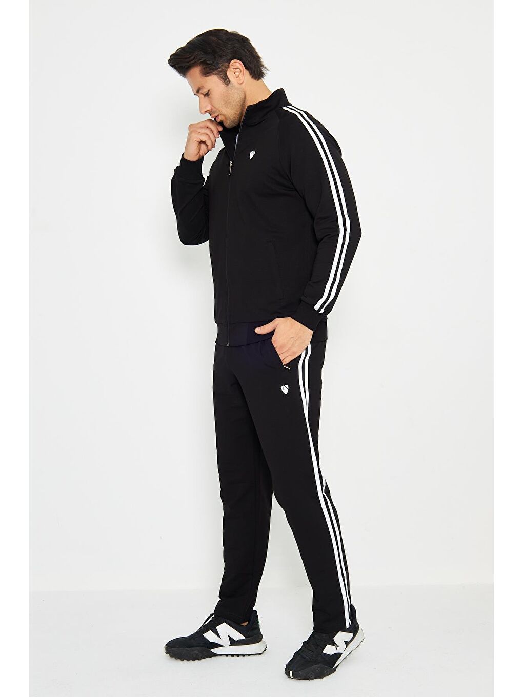 Siyah Erkek Eşofman Takımı 201550-4