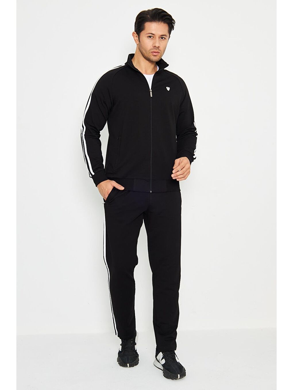 Siyah Erkek Eşofman Takımı 201550-5