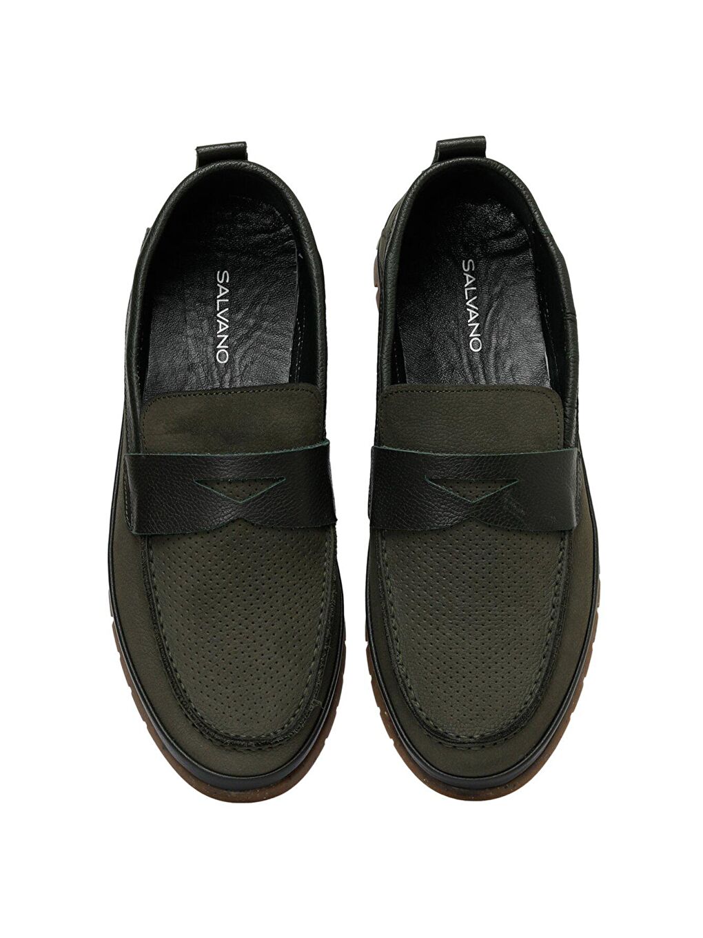 BLOOM 3FX Haki Erkek Loafer-4