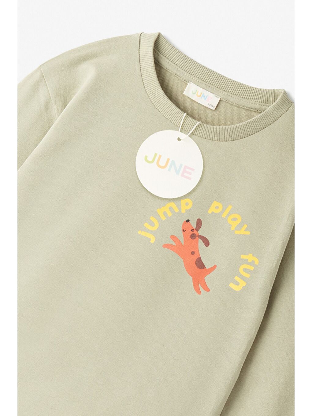 Yeşil Erkek Çocuk Baskılı Eşofman Takımı-2