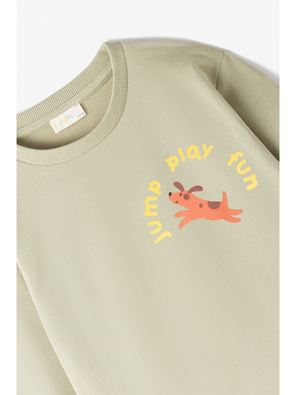 Yeşil Erkek Çocuk Baskılı Eşofman Takımı-3