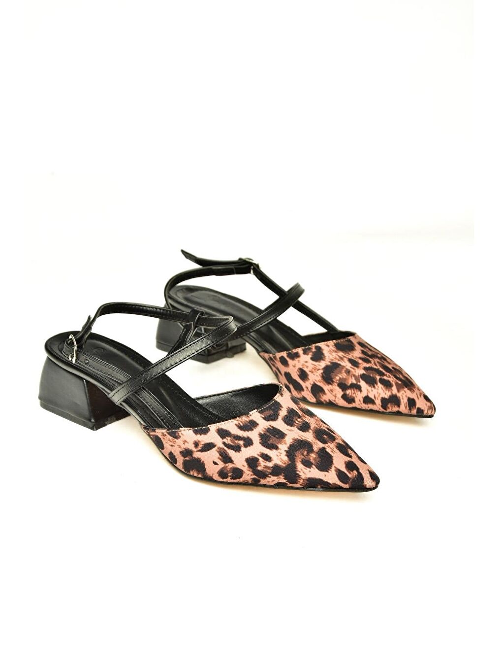 Kahverengi U9982321 Taba Kadın Topuklu Ayakkabı-2