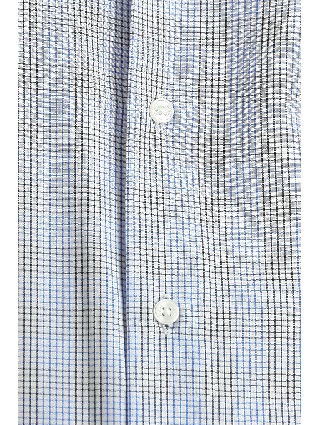 Lacivert Uzun Kol Regular Fit Ekose Pamuklu Kolay Ütülenebilir Gömlek-4