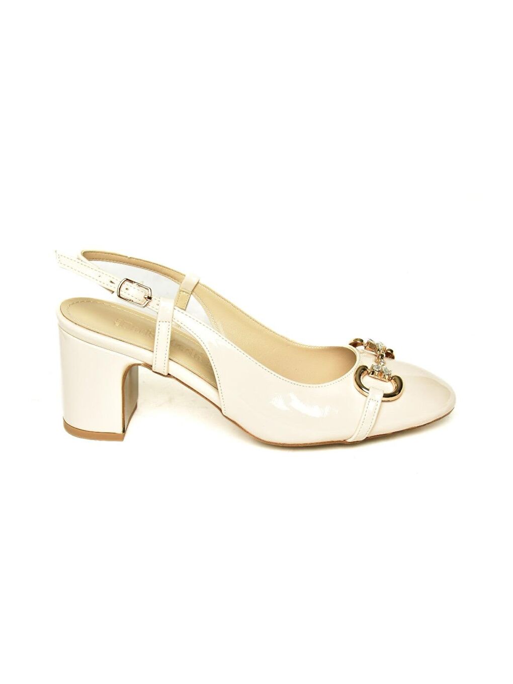 Bej U8202951 Ten Kadın Topuklu Ayakkabı