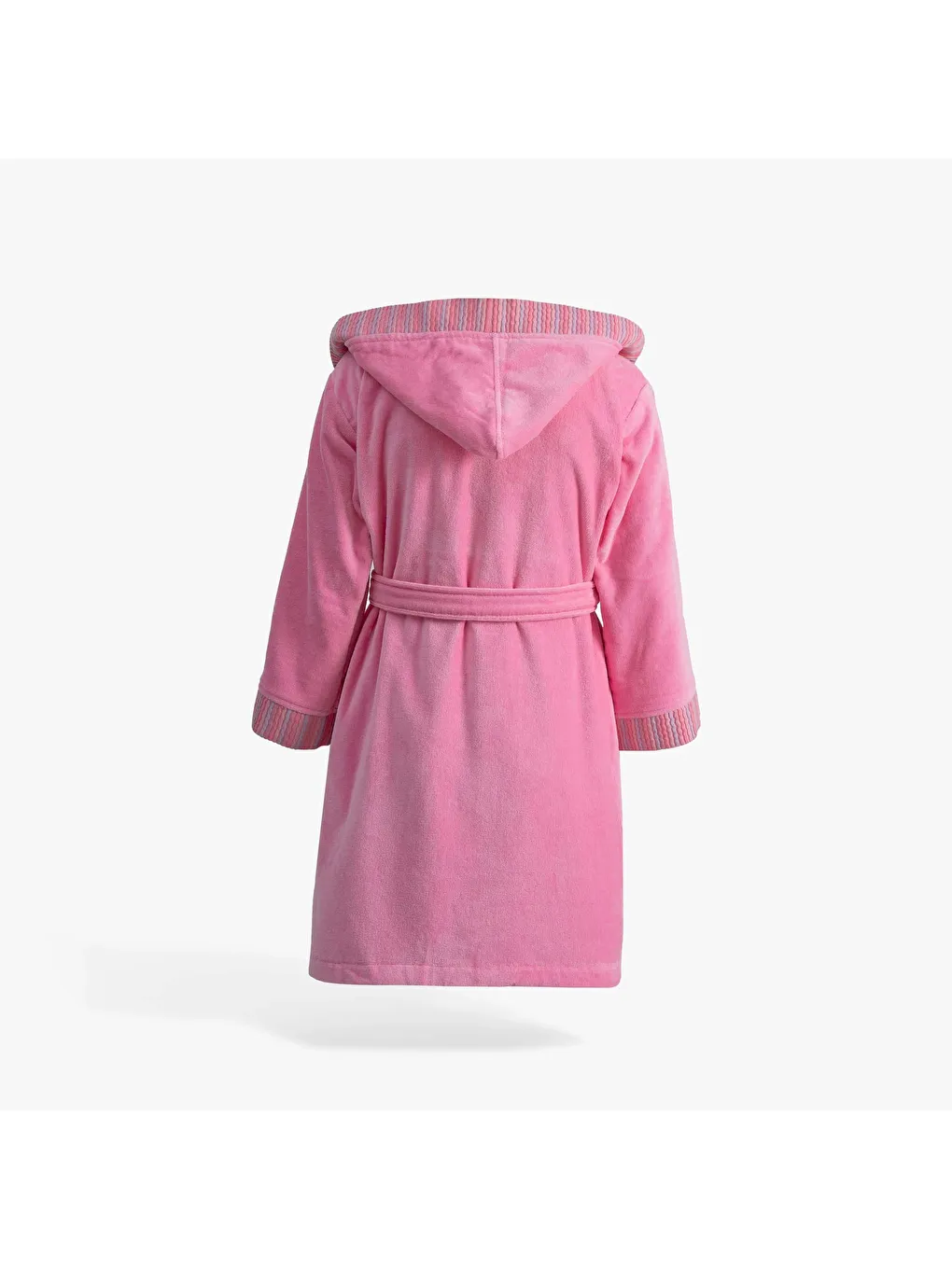Relax Kız Çocuk Bornoz %100 Pamuk Nakışlı Pembe-7