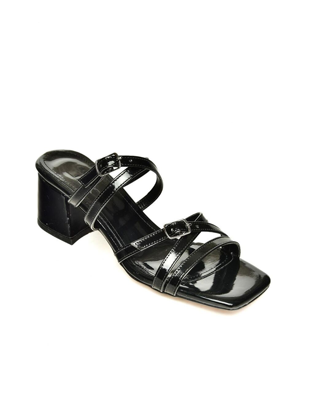 U5900319 Siyah Kadın Topuklu Ayakkabı-1