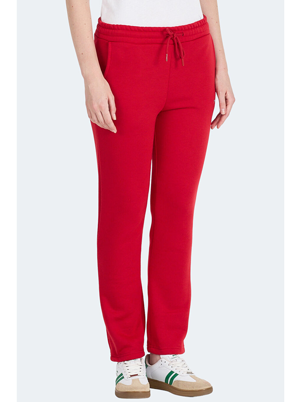 MIDNIGHT I Kadın Kırmızı Eşofman Altı-2