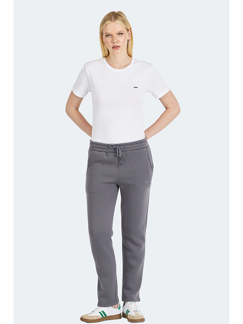 MIDNIGHT I Kadın Gri Eşofman Altı-6