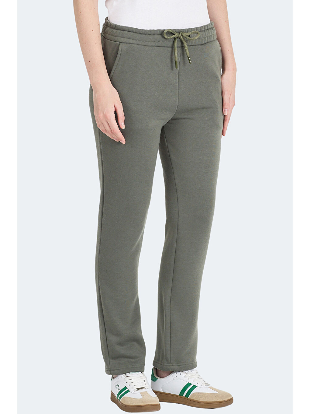 MIDNIGHT I Kadın Haki Eşofman Altı-2