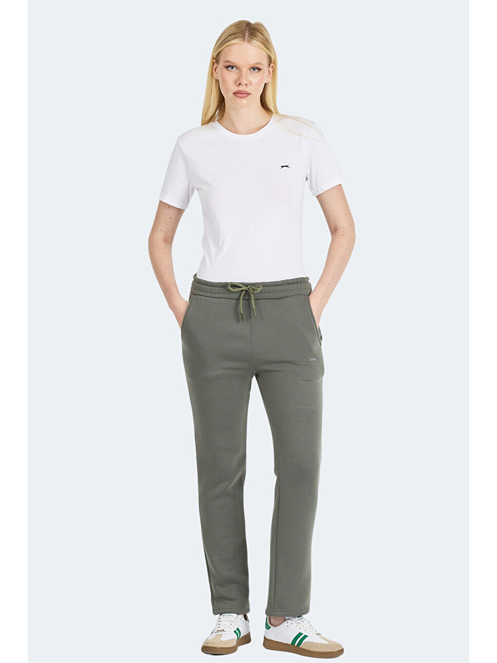 MIDNIGHT I Kadın Haki Eşofman Altı-6