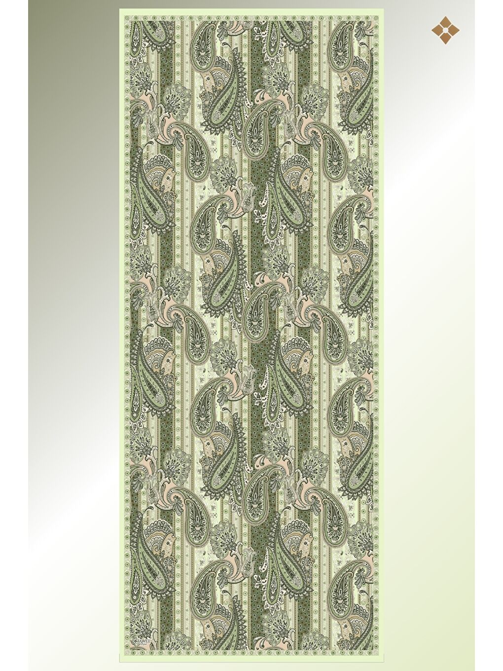 Karışık Kadın Adessa Soft Şal Paketi (Bebe Mavi-Turuncu-Lime)-2