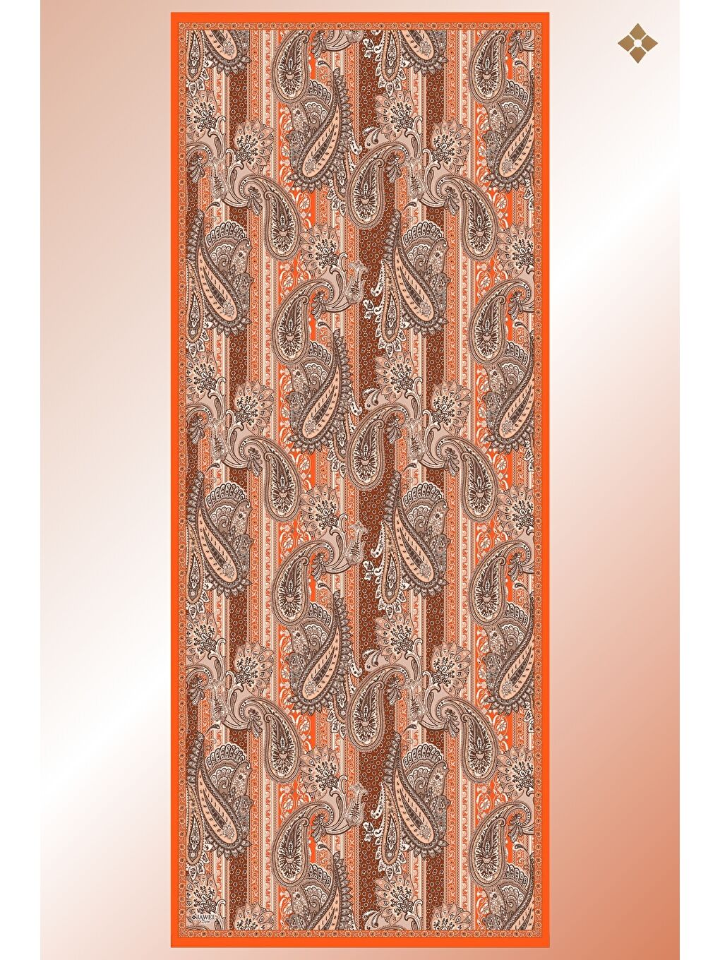 Karışık Kadın Adessa Soft Şal Paketi (Bebe Mavi-Turuncu-Lime)-3