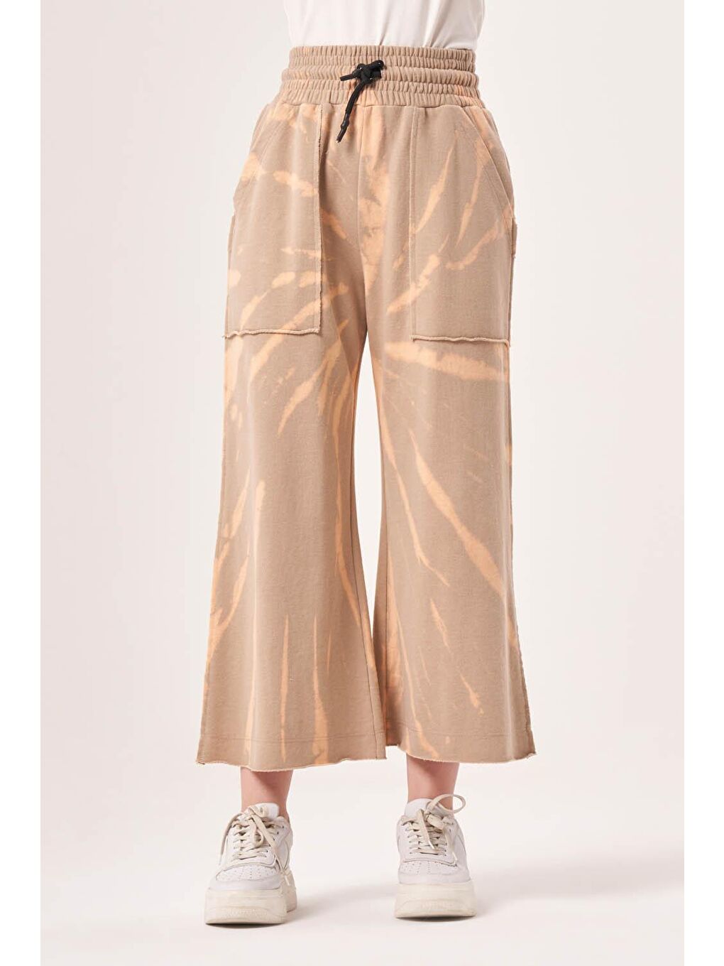 Batik Örme Bej Pantolon-1