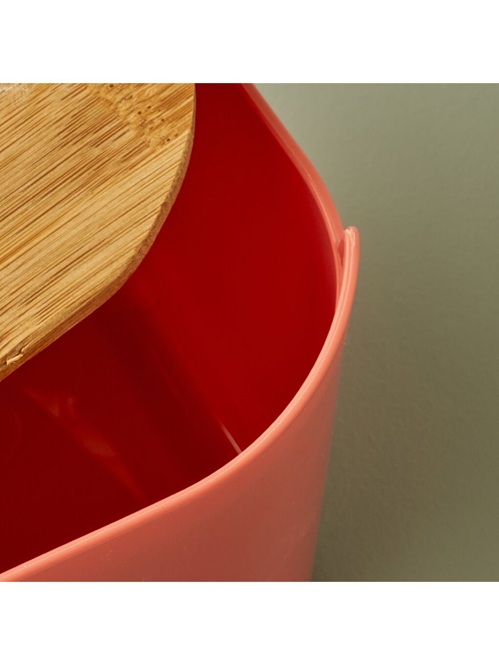 Pembe Breed 2in1 Kesme Tahtalı Ekmek Kutusu Somon-2