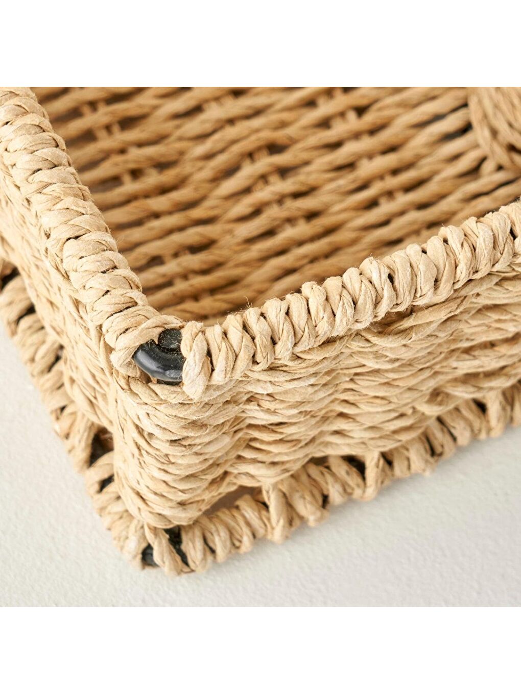 Bej Naturella Çatal Kaşık Tepsisi Naturel (28x34x7 cm)-3