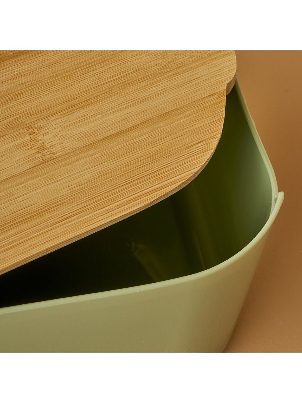 Breed 2in1 Kesme Tahtalı Ekmek Kutusu Yeşil-2