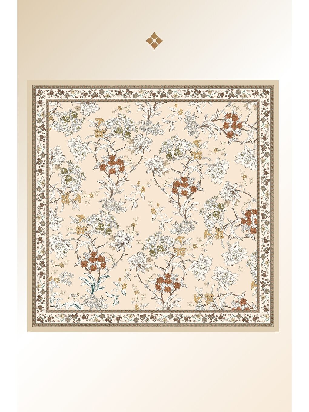 Karışık Kadın Spring Soft Eşarp Paketi Limira (Soft Yeşil-Bej-Açık Gri)-1