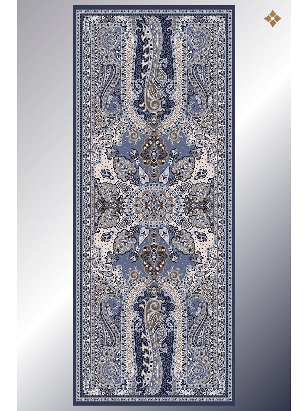 Karışık Kadın Tlos Soft Şal Paketi (Bordo-Mor-Siyah)-1