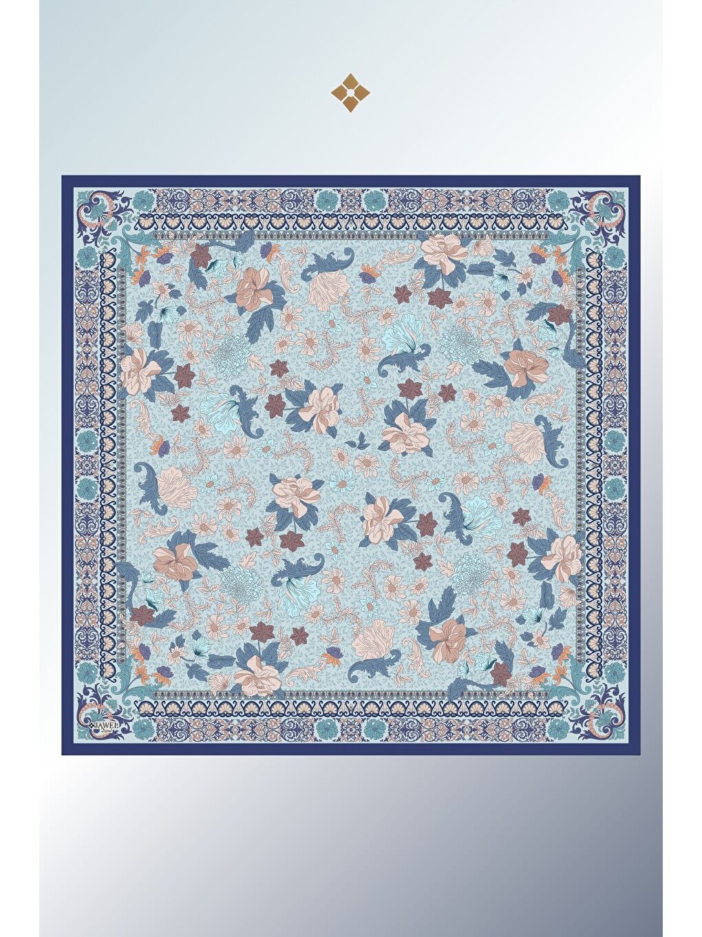 Karışık Kadın Spring Soft Eşarp Paketi Misya (Gri-Lacivert-Gri Lila)-2