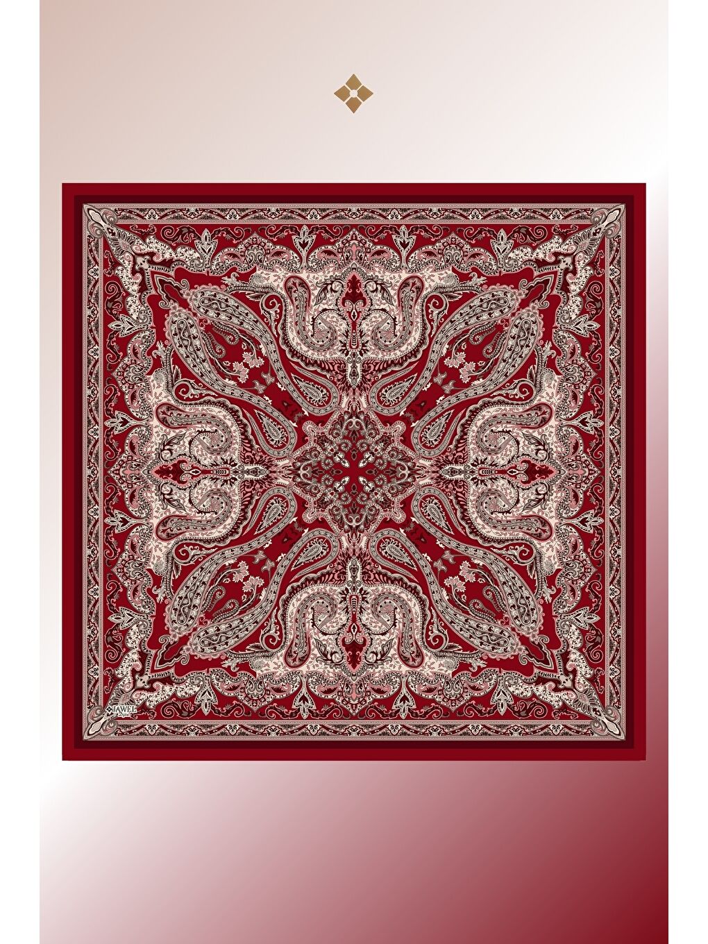 Karışık Kadın Spring Soft Eşarp Paketi Carissa (Bordo-Haki-Gri)-1