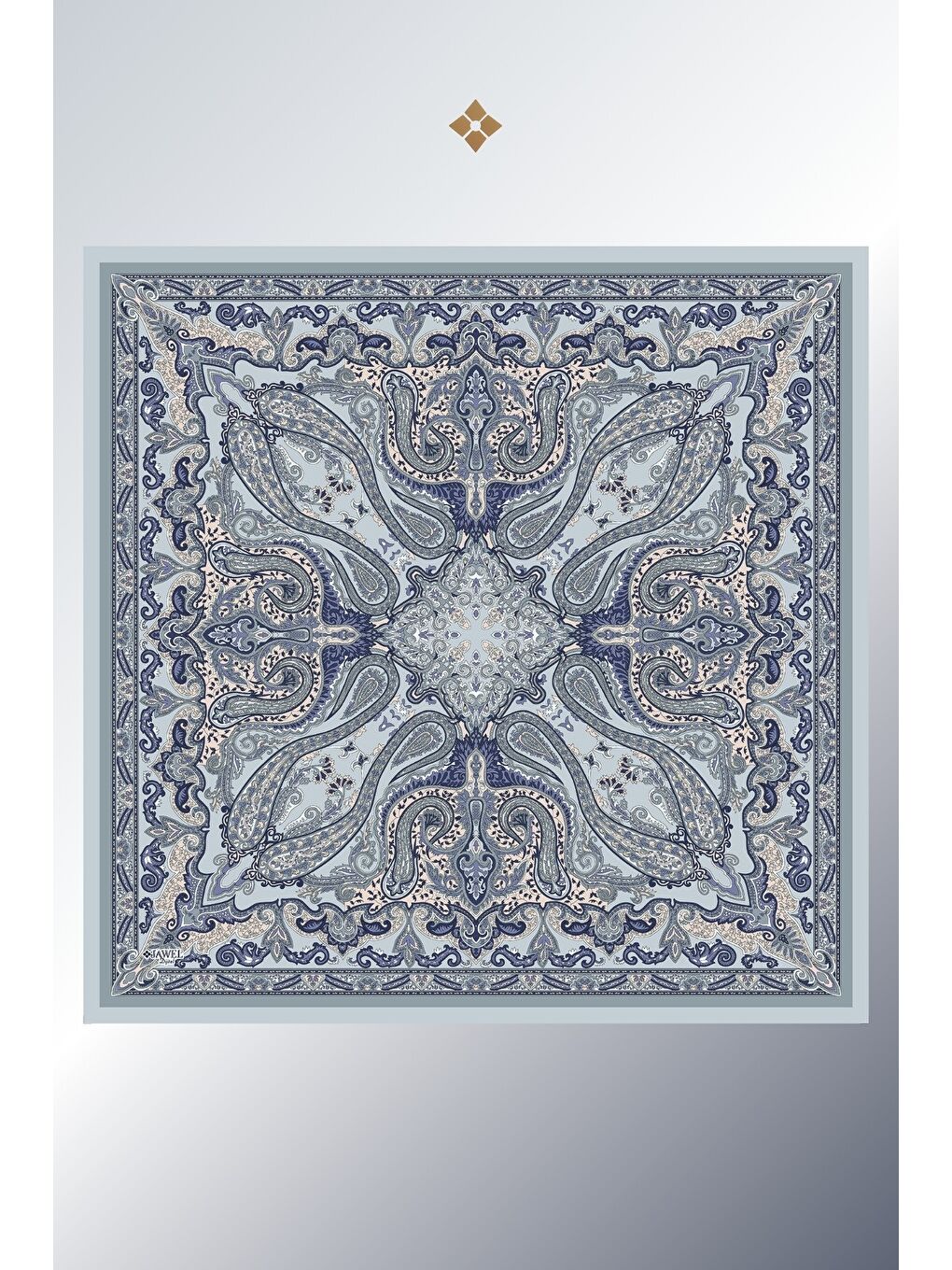 Karışık Kadın Spring Soft Eşarp Paketi Carissa (Bordo-Haki-Gri)-3