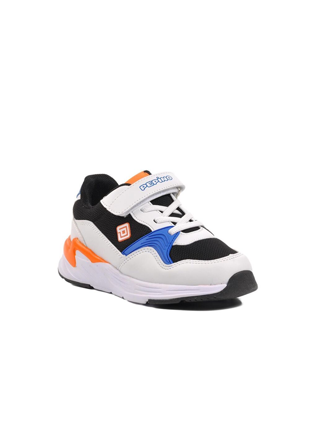 1335-F Siyah-Beyaz-Saks Çocuk Spor Ayakkabı-2