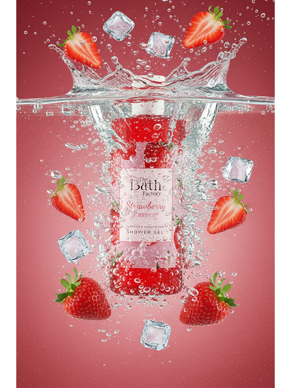 Nemlendirici Ve Besleyici Çilek Aromalı Duş Jeli 400 ml-2