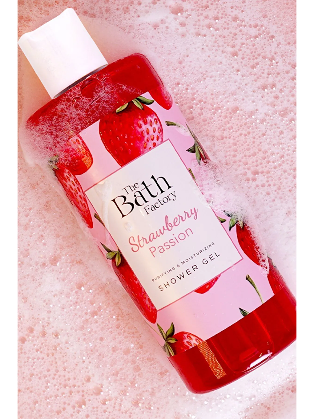 Nemlendirici Ve Besleyici Çilek Aromalı Duş Jeli 400 ml-4