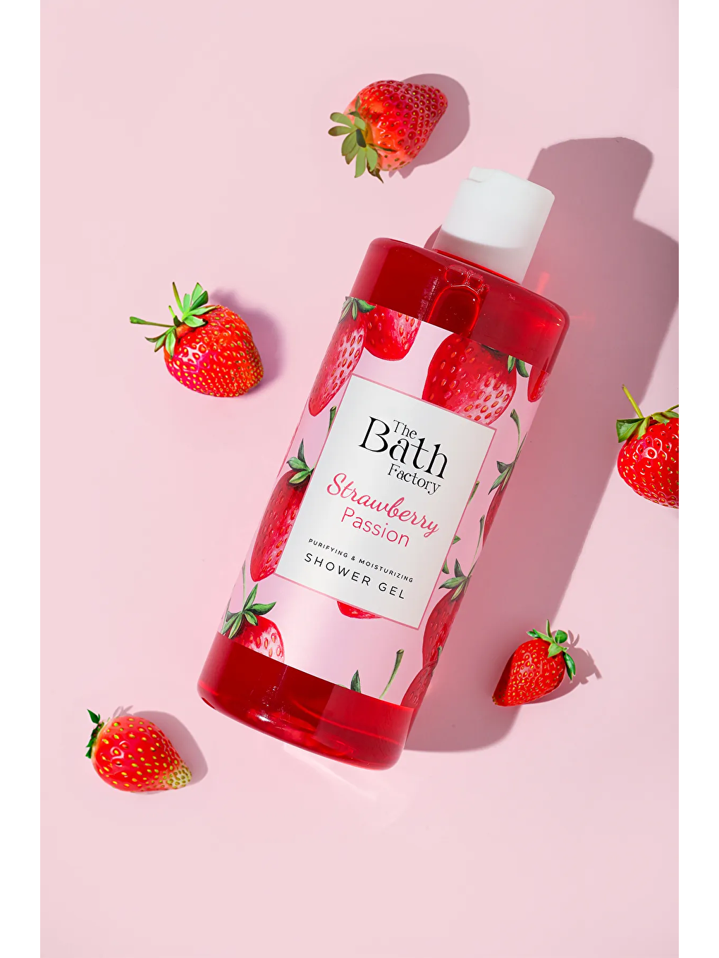 Nemlendirici Ve Besleyici Çilek Aromalı Duş Jeli 400 ml-5